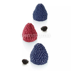 Moule Silicone Mûre et Framboise 110 ml (x5) - Silikomart