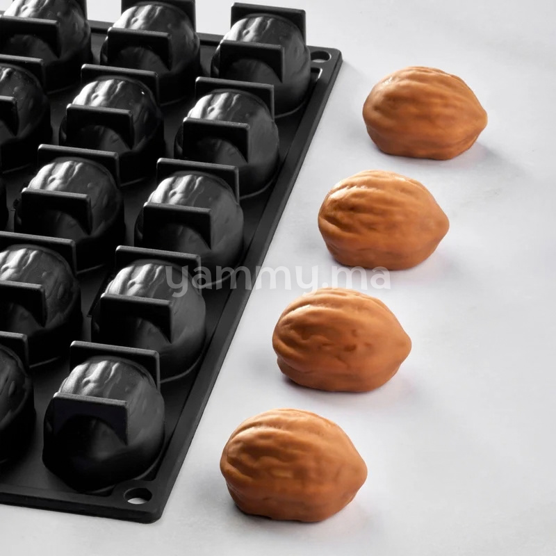 Moule Silicone Mini Noix 4.4 x 3.3 cm (x20) "PX3232" - Pavoni