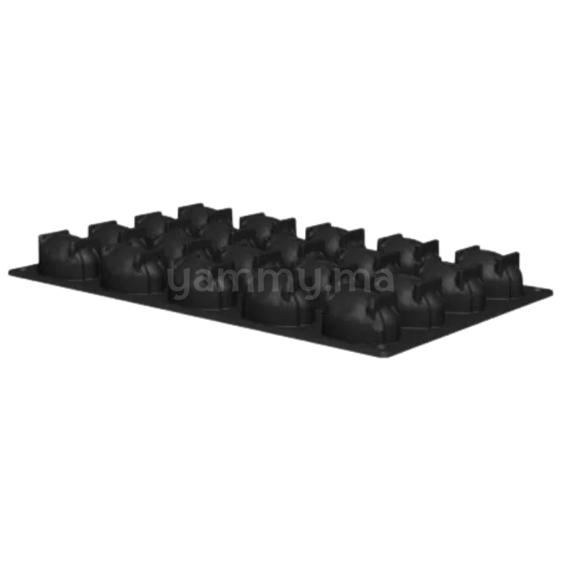 Moule Silicone Mini Pistache 4.5 x 3 cm (x20) "PX3233" - Pavoni