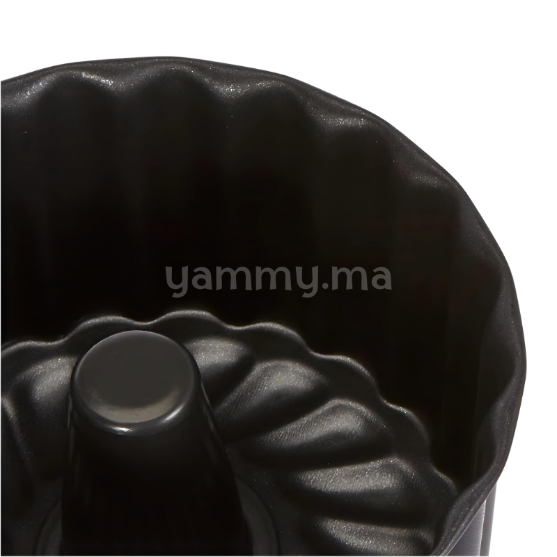 Moule Flan Pudding avec Couvercle "Moka" 20 cm - Ibili 825020