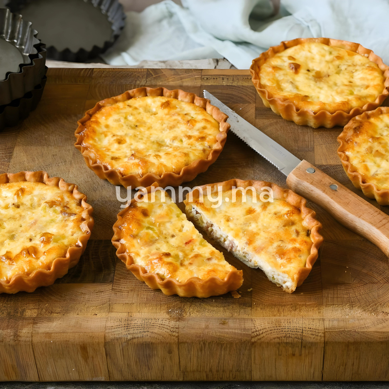 SET. 6 Moules anti-adhésif à Tartelettes 10cm - Lamacom