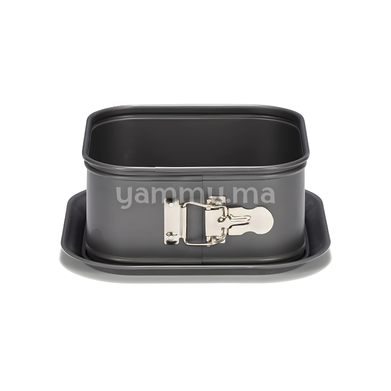Moule à Charnière Carré Bord Haut 18cm - Patisse 02920