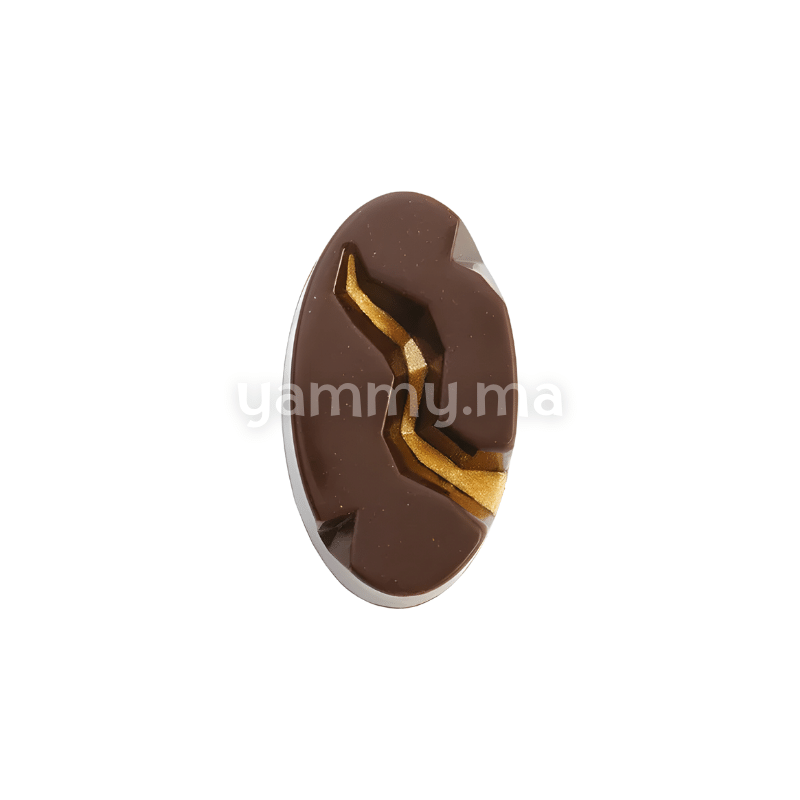 Moule Chocolat en Polycarbonate Abyss Oval "PC68" - Pavoni