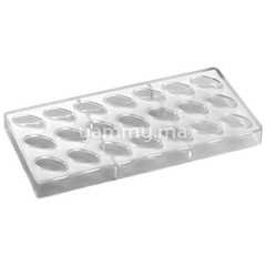 Moule Chocolat en Polycarbonate Artisanal Oval "PC115" - Pavoni