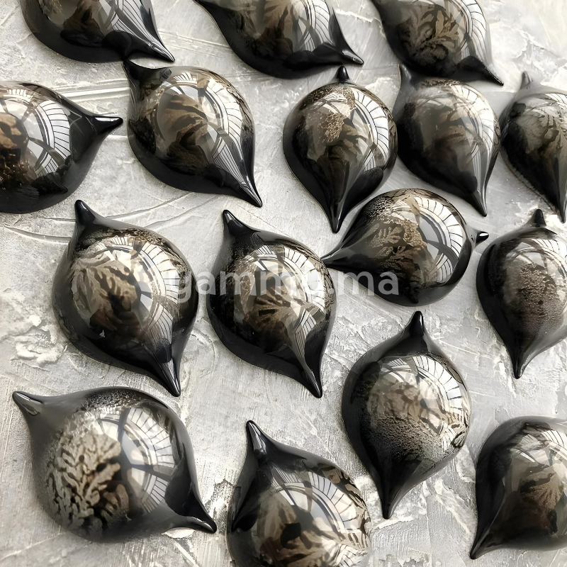 Moule à Chocolat en Polycarbonate Praline Curve "CW1903" 7.5gr - Chocolate World