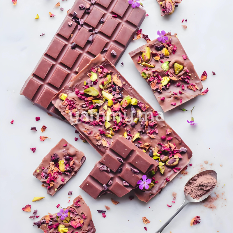 Moule à Chocolat en Polycarbonate Tablette 4x6 Rectangle "CW2438" 70gr - Chocolate World