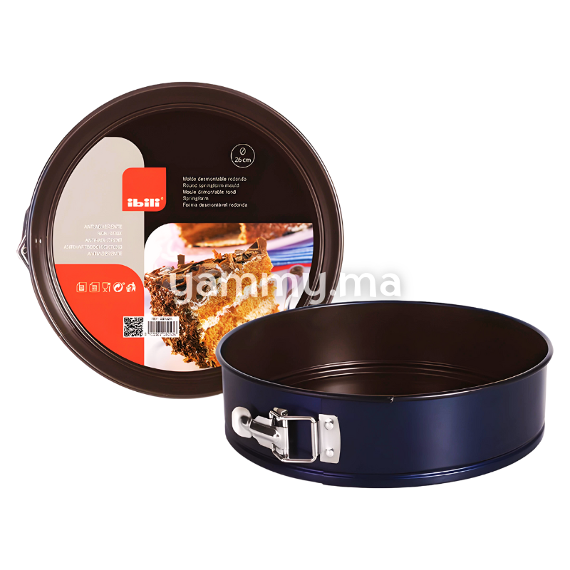 Moule Démontable Rond Blu 28 cm - Ibili 331528