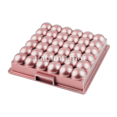 Moule à Gâteaux en Granite "Snowball" Rose Gold - Addict