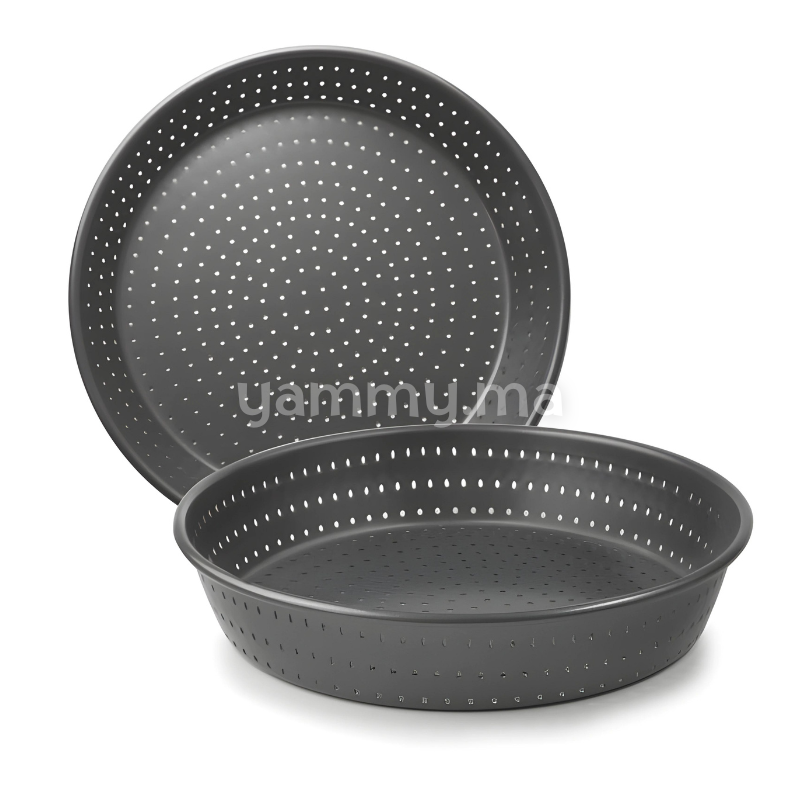Moule Rond Haut Perforé Crous 24 cm - Ibili 835424