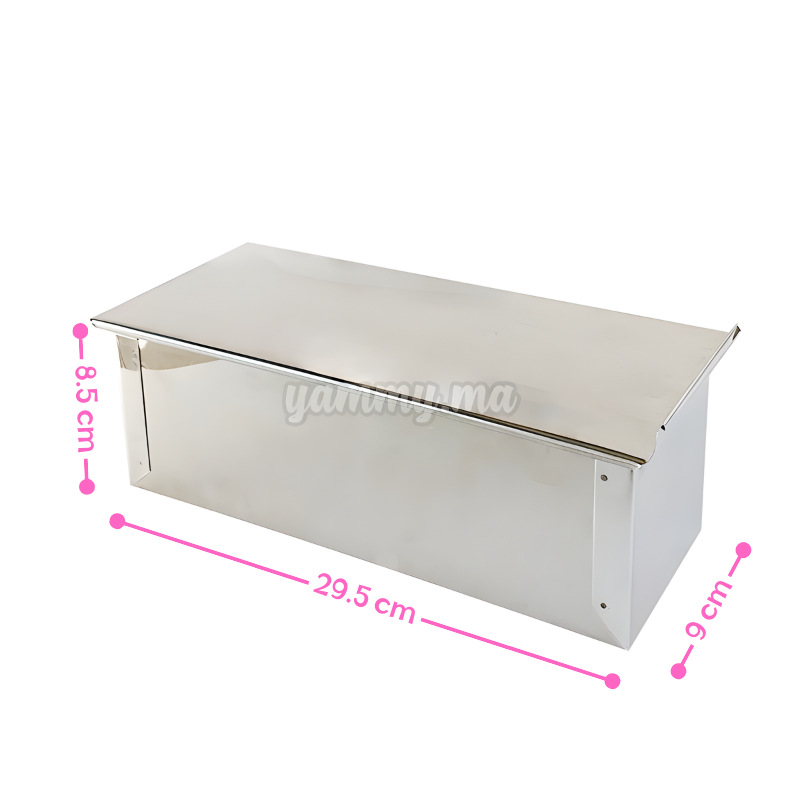 Moule Pain de Mie en Inox 30 cm