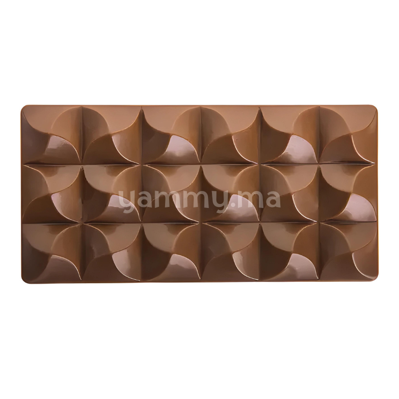 Moule Chocolat en Polycarbonate Tablette Moulin "PC5009" - Pavoni