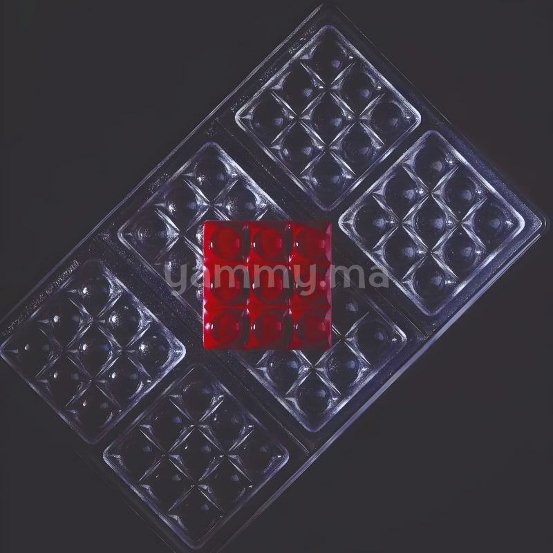Moule Chocolat en Polycarbonate Mini Tablette Mini Bricks "PC5013" - Pavoni