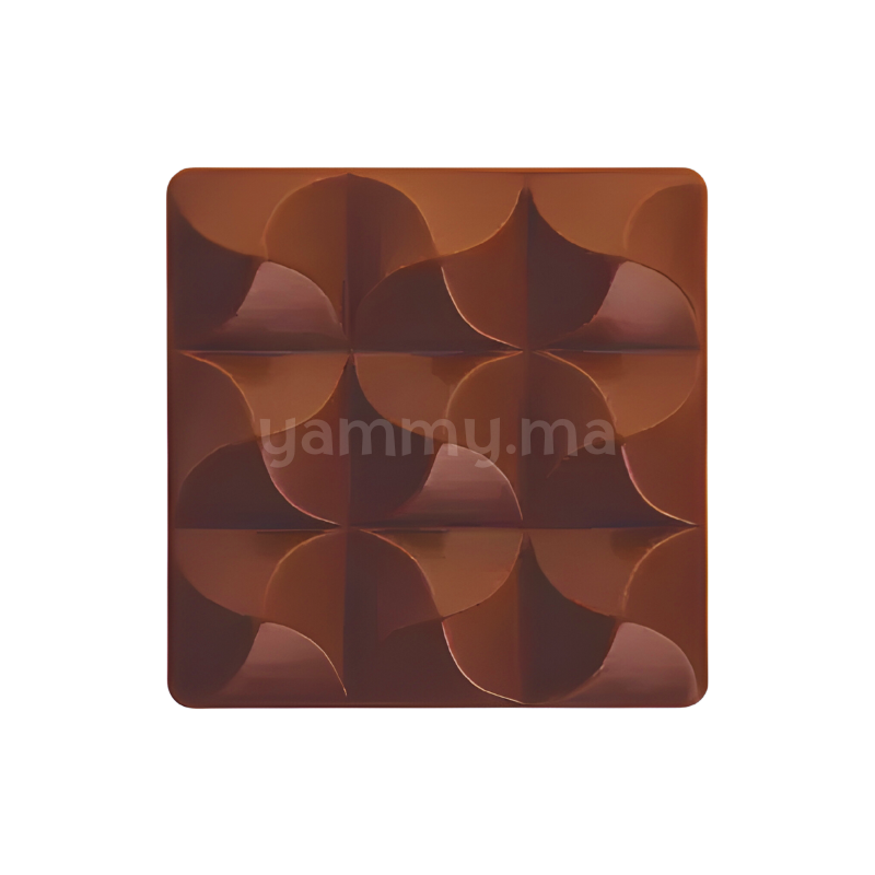 Moule Chocolat en Polycarbonate Mini Tablette Mini Moulin "PC5014" - Pavoni