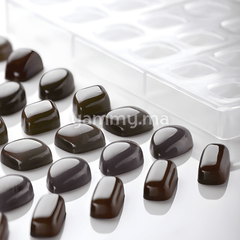 Moule Chocolat en Polycarbonate Murano Carre "PC5043" - Pavoni