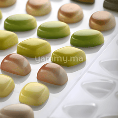 Moule Chocolat en Polycarbonate Murano Carre "PC5043" - Pavoni