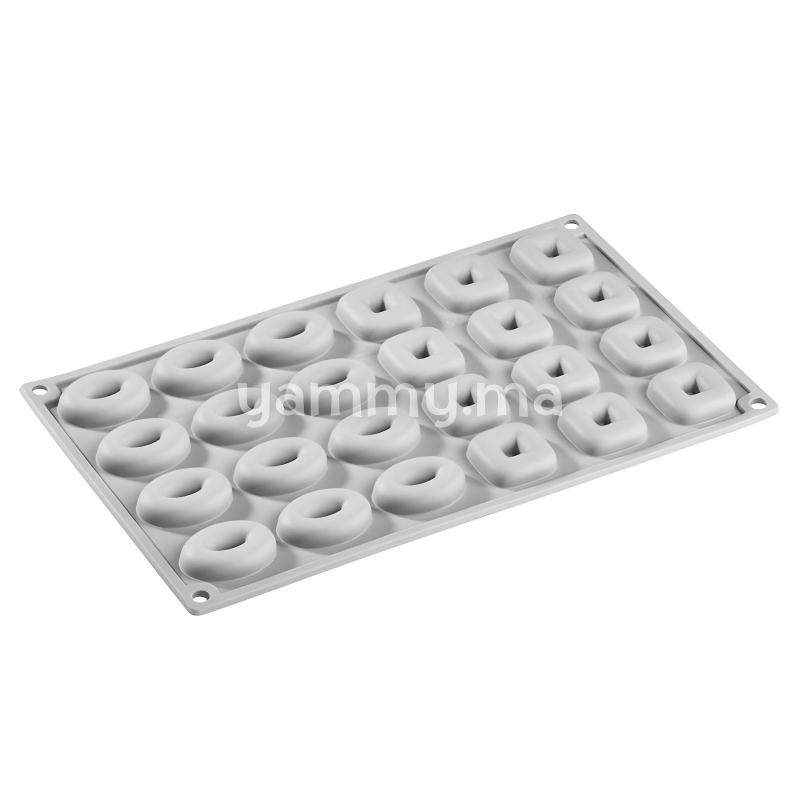 Moule Silicone Ovosquare 12 oval / 12 Carrè