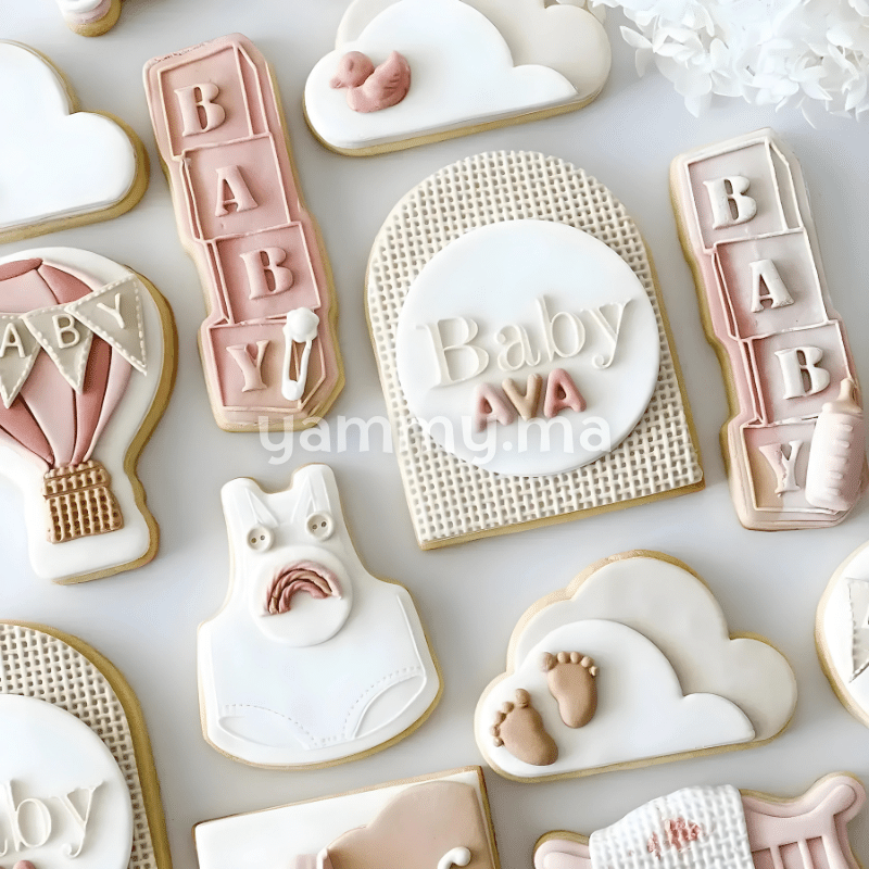 Moule Silicone Thème Baptême