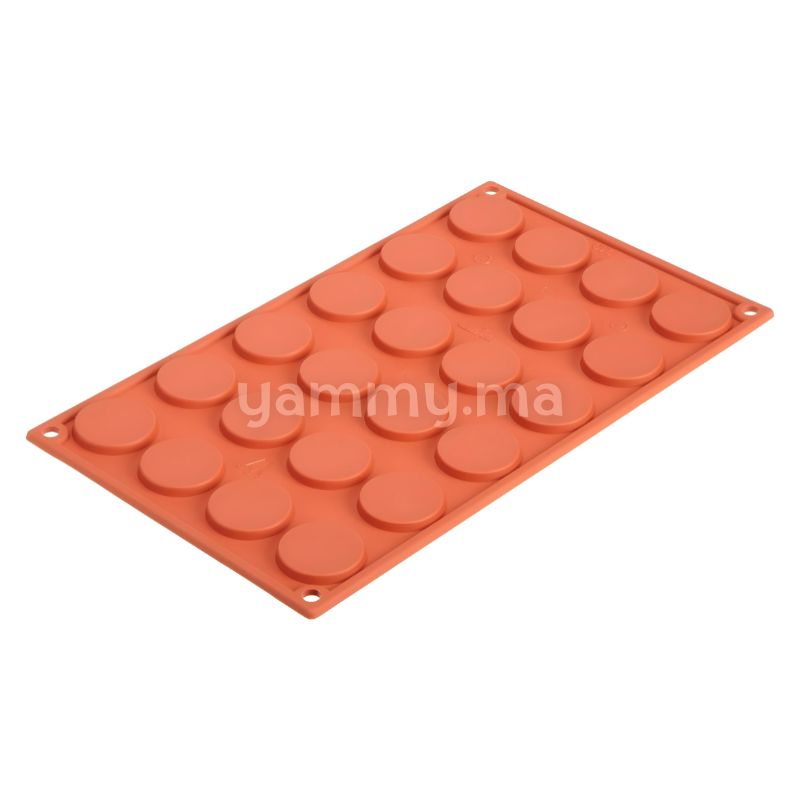 Moule Silicone Rond Florentine "FR116" - Pavoni