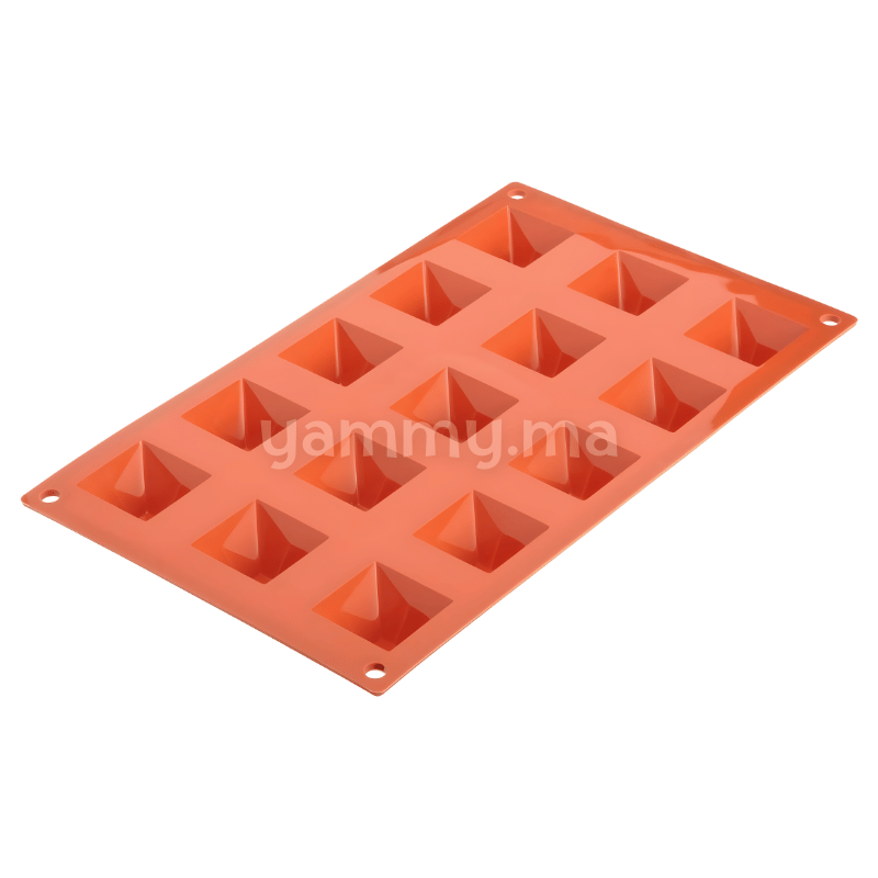 Moule à Gâteau Demarle Pyramides En Silicone – Très Peu Utilisé, Comme Neuf !