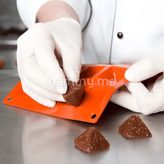 Moule Silicone 15 Mini Pyramides "D008"