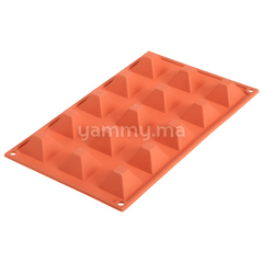 Moule Silicone 15 Mini Pyramides "D008"