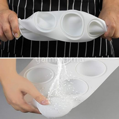 Moule Silicone 8 Sphère 3D