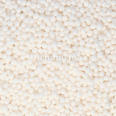 Nonpareils Blanc Micro Perles 1 mm 140 gr - Marone