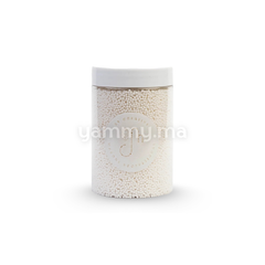 Nonpareils Blanc Micro Perles 1 mm 140 gr - Marone
