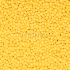 Nonpareils & Micro Perles Jaune Ø 1 mm 140 gr - Marone