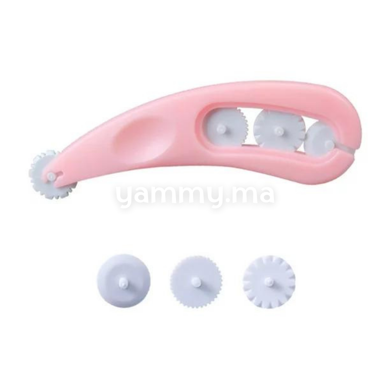 Roulette pour Couper et Graver de la Pâte à Sucre