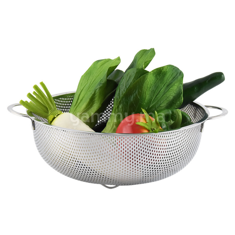 passoire basse en inox sur pied Ø 28,5 cm