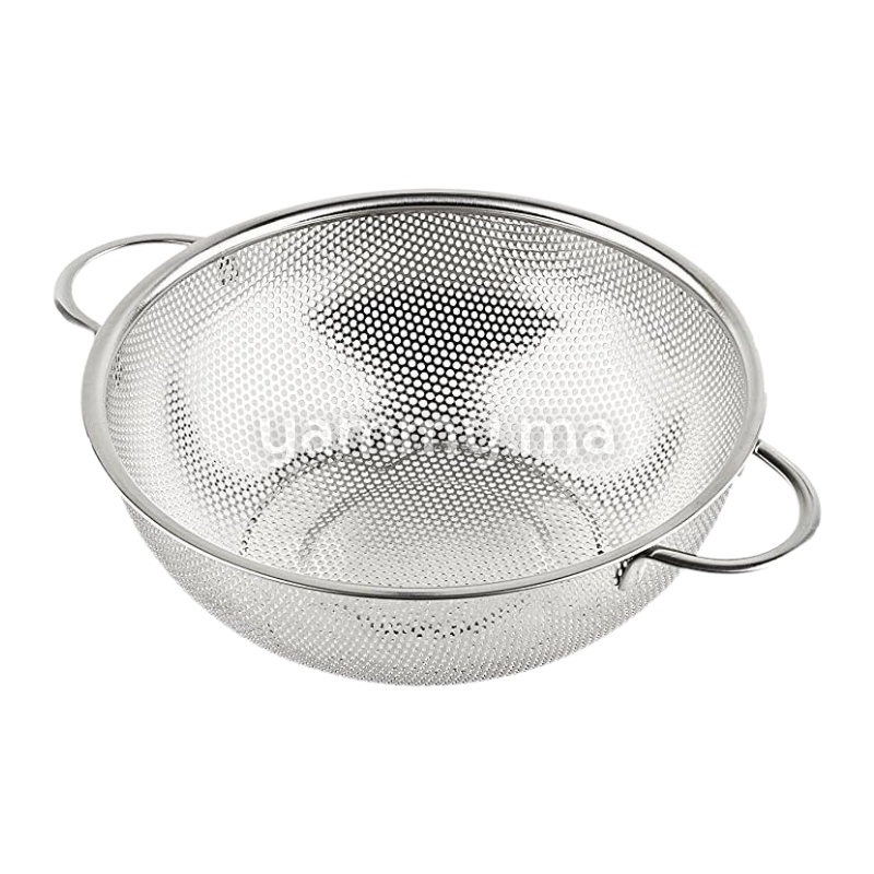 passoire basse en inox sur pied Ø 25,5 cm