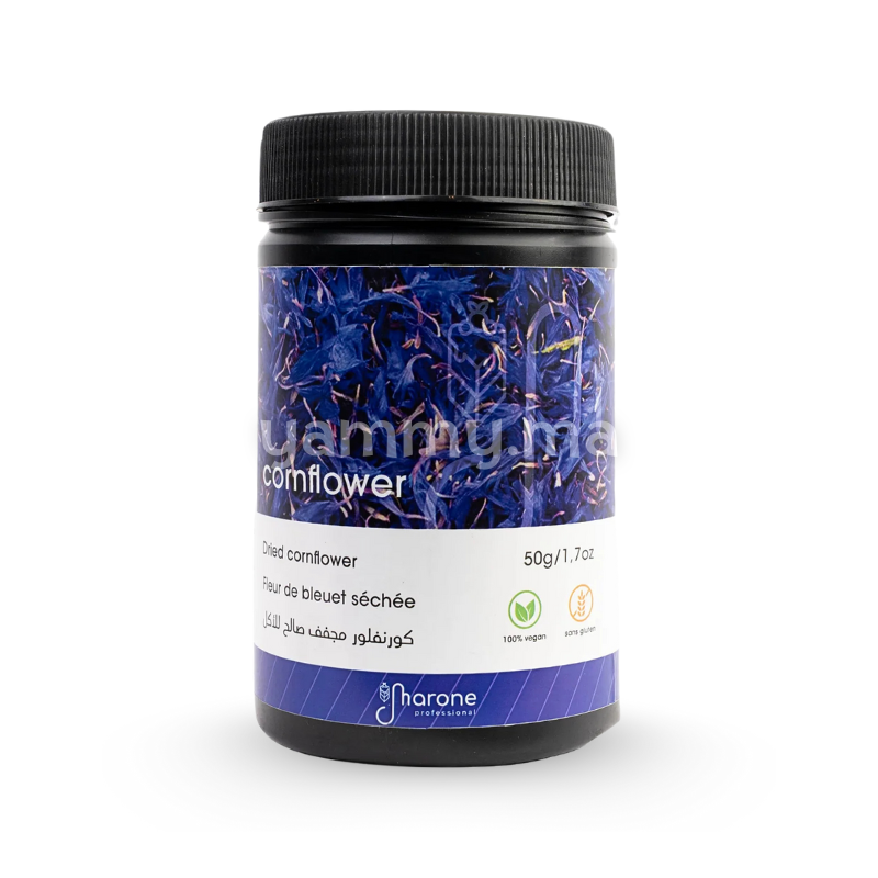 Pétales Séchées de "Bleuet Bleu" Comestibles 50 gr - Marone