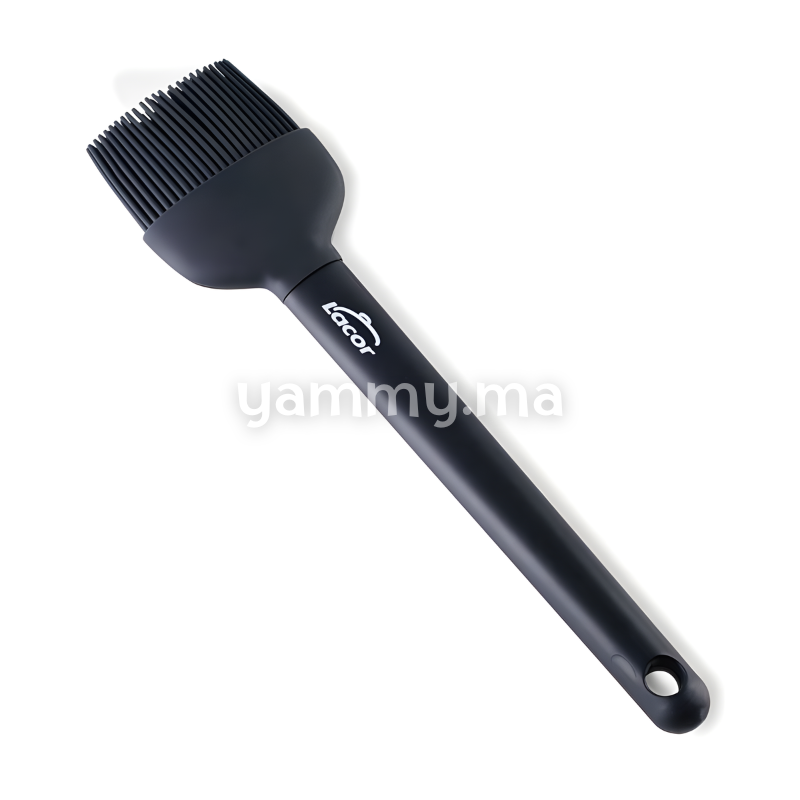Pinceau en Silicone Noir 23 cm - Lacor