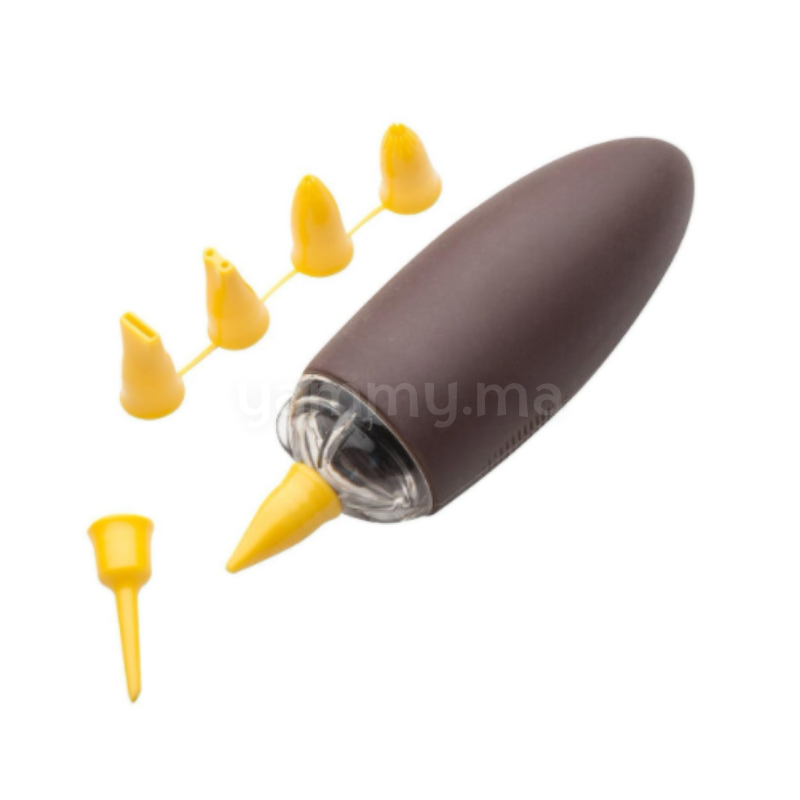 Poche à 6 Mini Douilles en Silicone 