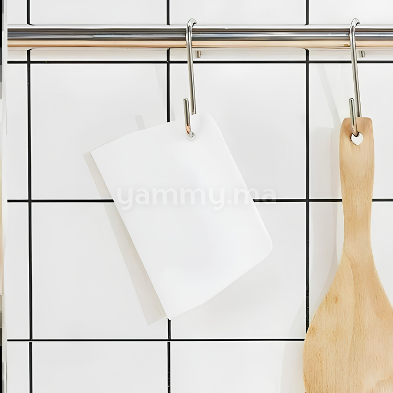 SET. 3 Grattoirs & Coupe-Pâtes en Plastique 13.5 cm - 15.5 cm - 19.5 cm