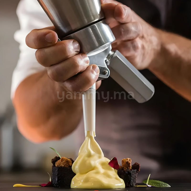 Siphone à Créme Chantilly en Aluminium 0.25L - Lacor 68502