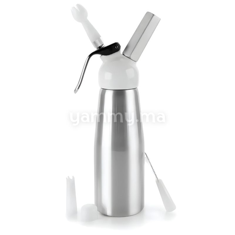 Siphone à Créme Chantilly en Aluminium 0.5L - Lacor 68500