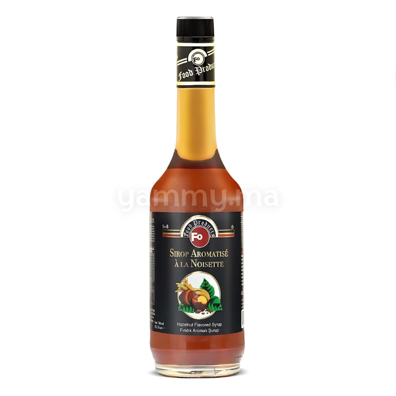 Sirop Aromatisé à la Noisette 700ml - Fo