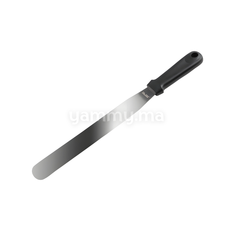 Spatule Droite "Ecoprof" en Inox 25 cm – Ibili 737825E