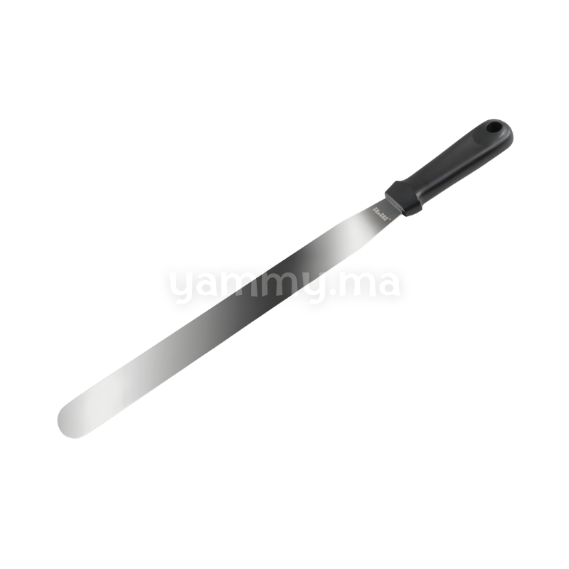 Spatule Droite "Ecoprof" en Inox 30 cm - Ibili 737830E