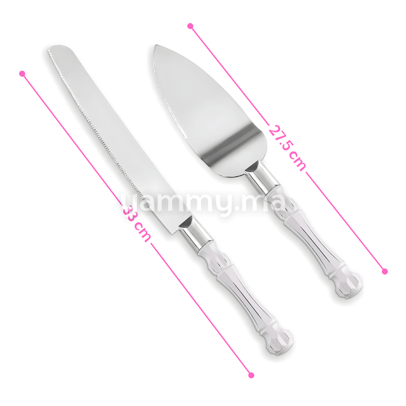 Couteau et Pelle à Gâteau Mariage