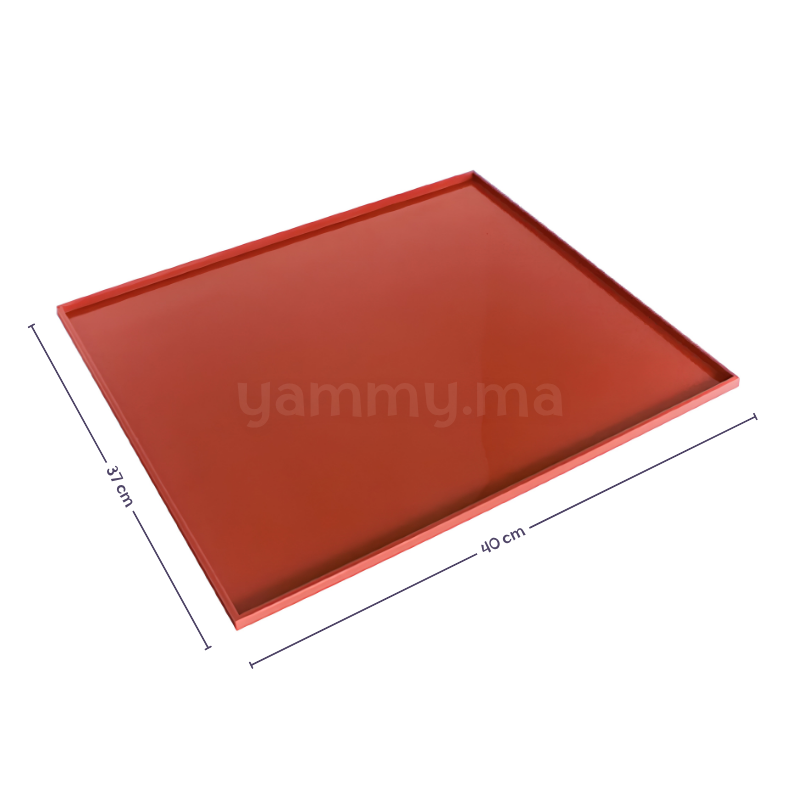 Tapis Roulade à Génoise en Silicone 37 x 40 cm