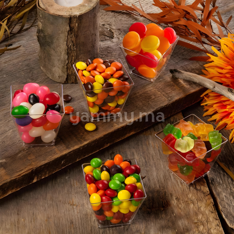 SET. 24 Verrines Pyramide 105ml GA250