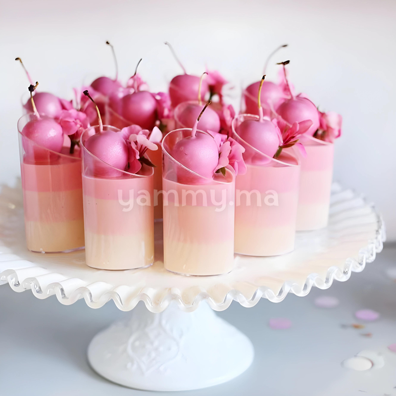 SET. 12 Verrines Triangle 90ml GA75