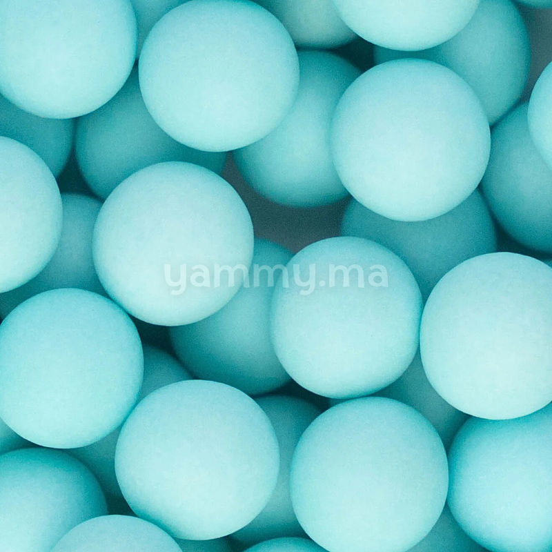 XXL Boules Chocoballs Bleu Ciel Mat Ø 10 mm 125 gr - Marone