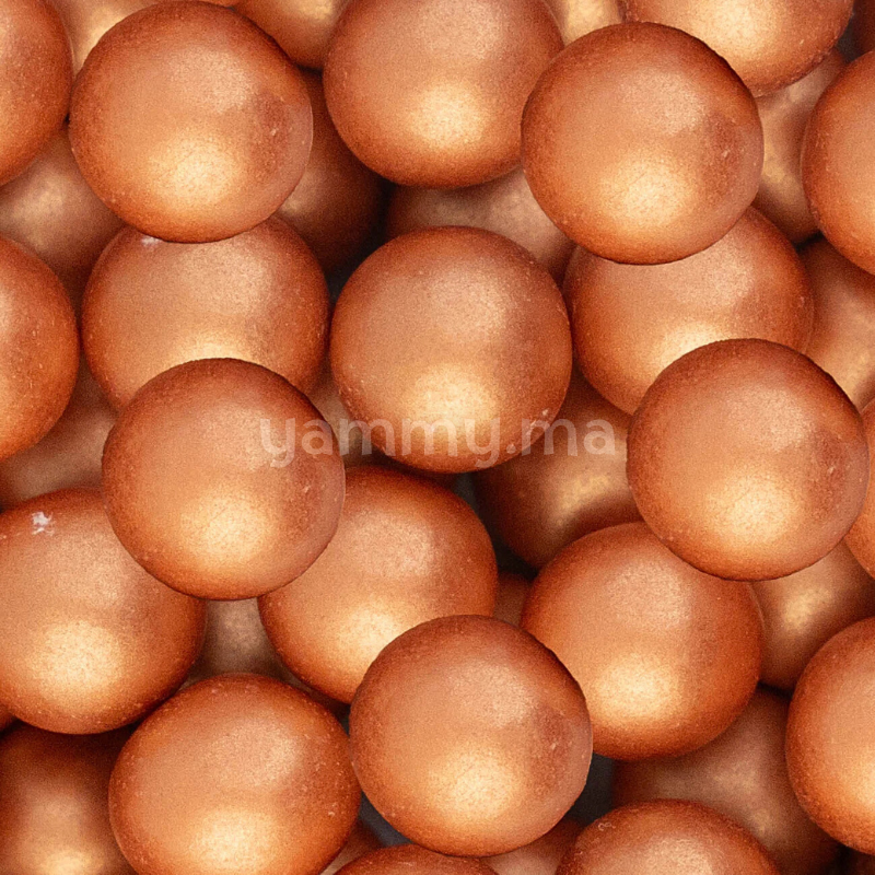 XXL Boules Chocoballs Cuivre Ø 10 mm 125 gr - Marone