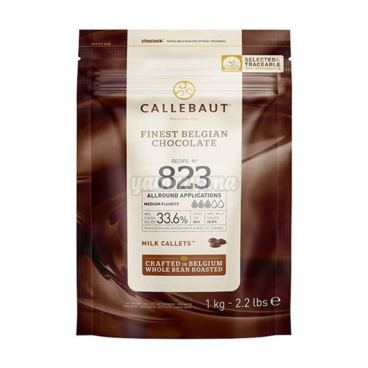 Chocolat de Couverture au Lait 33.6% N°823 1Kg - Callebaut