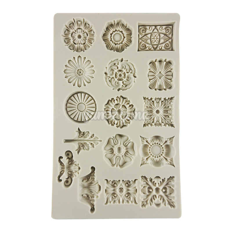 Moule Silicone 16 Fleurs