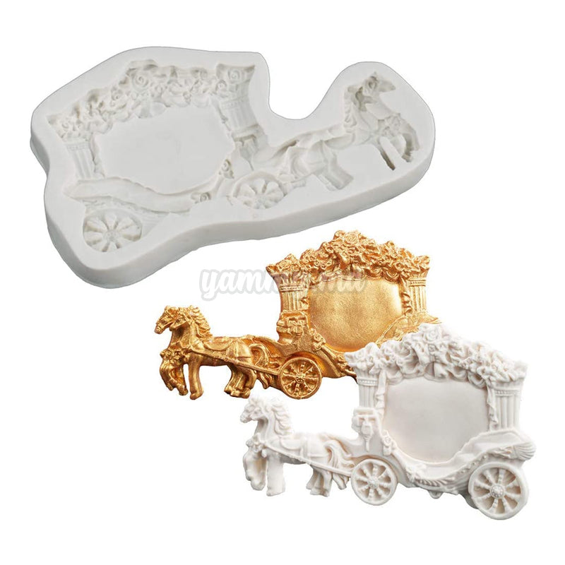 Moule Silicone Carrosse Mariage